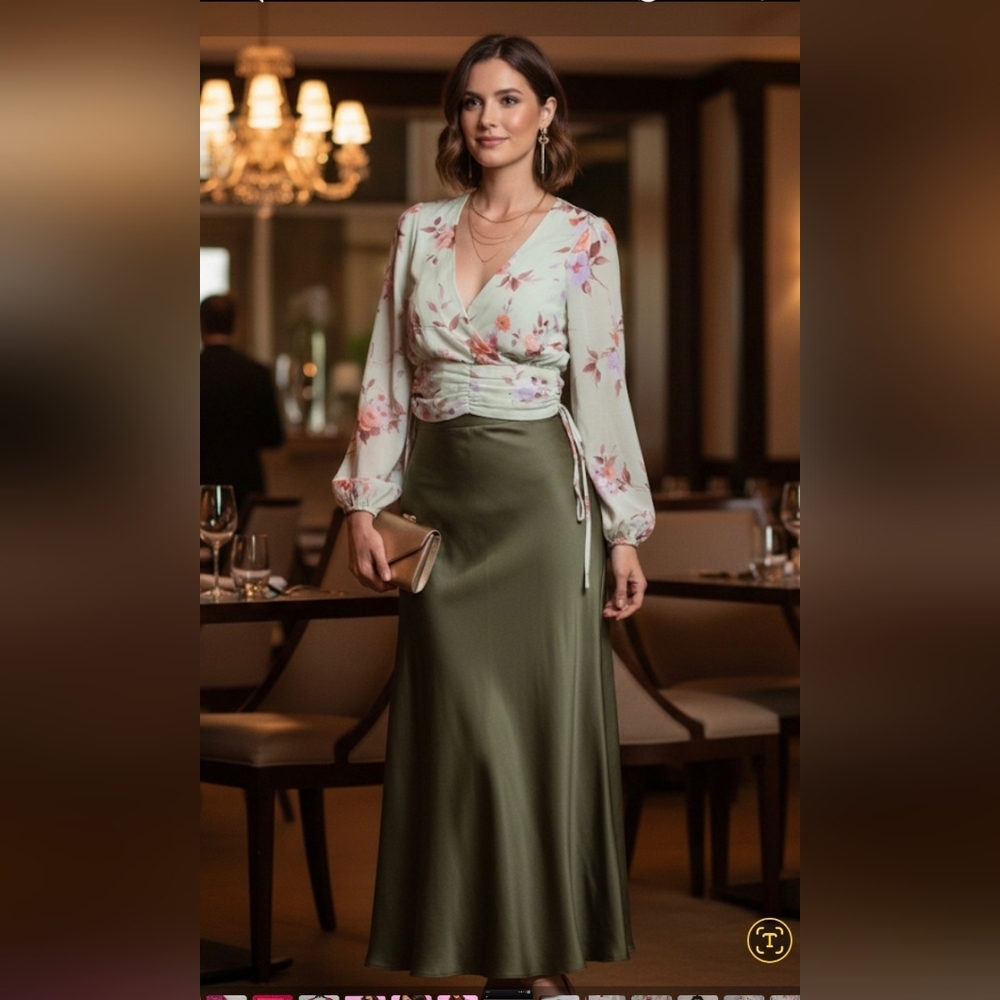 Meraki Floral Blouse .